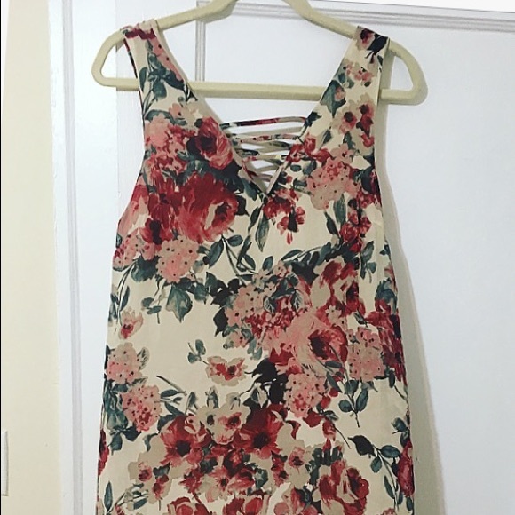 Floral print mini sundress - Picture 2 of 3